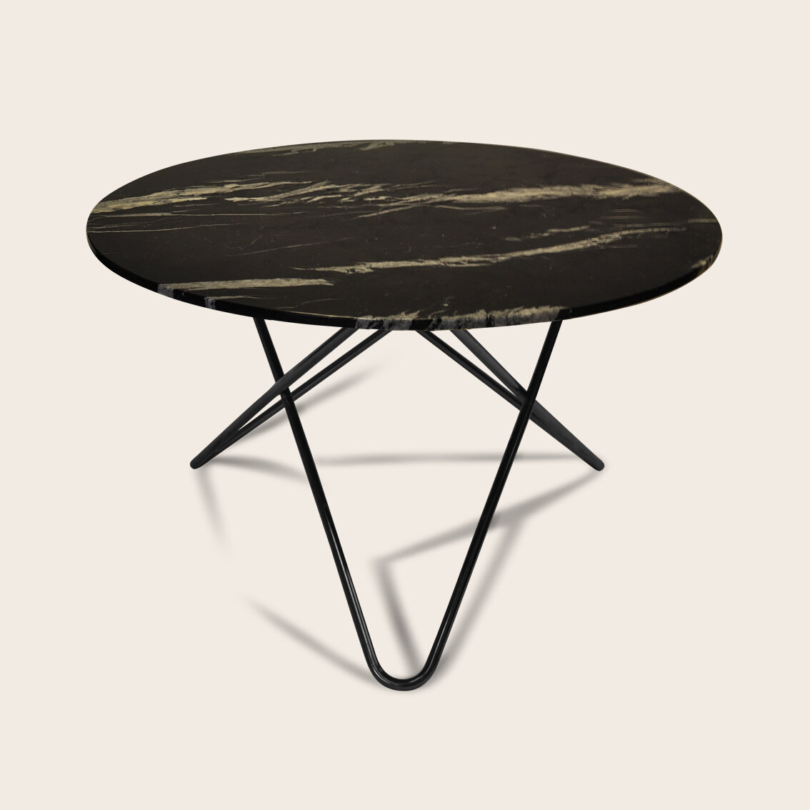 BIG O table - Sculptural Scandinavian Marble Coffee Table — OXDENMARQ
